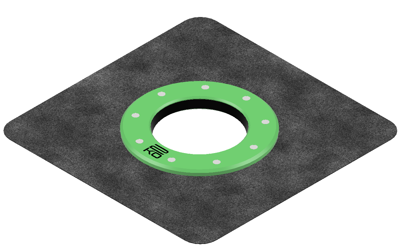 KG/HT Prostup PI - Tvarovka s límcem